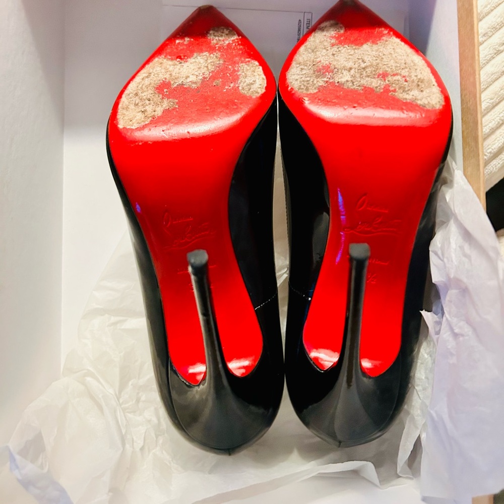 Christian Louboutin-So Kate 
120 mm Pumps - Patent calf leather - Black - Women - Picture 5 of 5